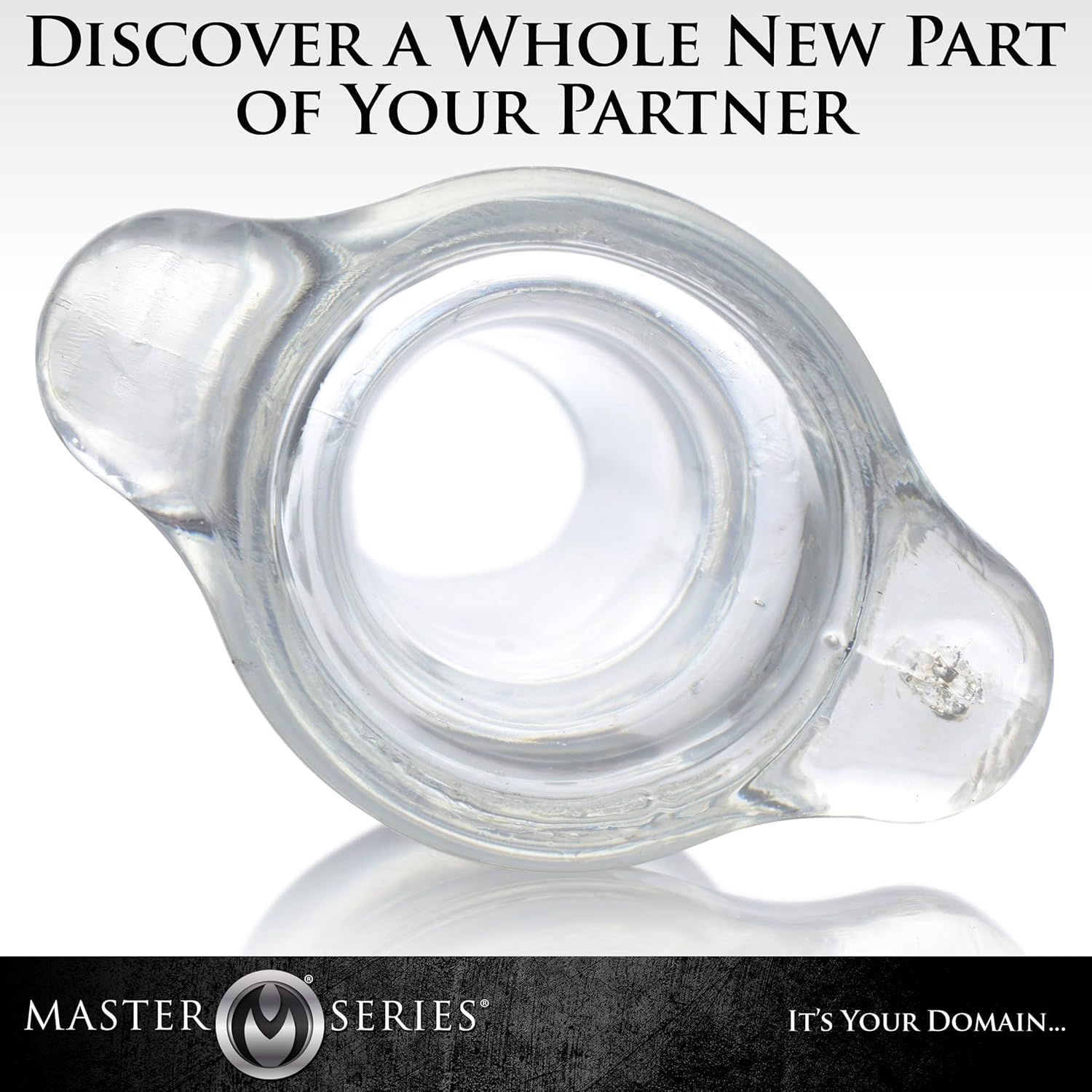 Master Series Gape Glory Clear Hollow Plug image number 3