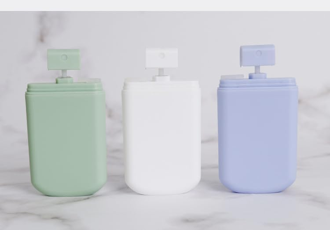 Deahea 5 Pack Slim Spray Bottles Perfume Atomizer with String Refillable Empty Alcohol Hand Sanitizer Bottle Travel Portable Card Phone Design 30ML Makeup Toner Air Freshener Water Moisturizer image number 2