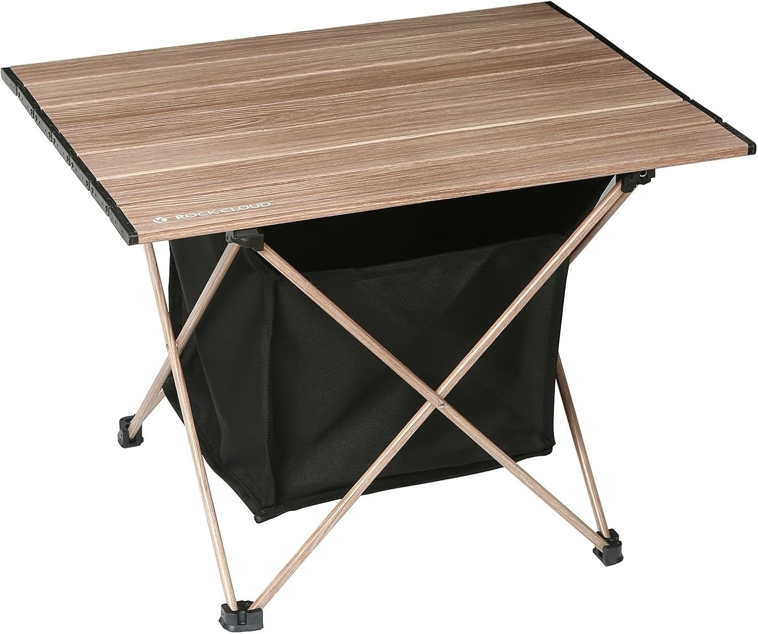 ROCK CLOUD Portable Camping Table Folding Aluminum Lightweight Camp Table Outdoor Ultralight for Camping Hiking Backpacking Fishing Picnic Beach BBQ Traveling Trekking