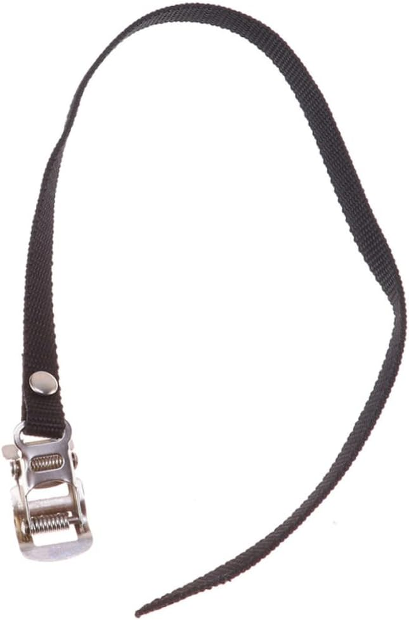 4 Pcs Bike Rack Support Strap Bike Pedal Straps Clips Replacement Rack S Exercise Mountain Toe Clips S Replacement Aluminum Alloy Support Belt image number 1