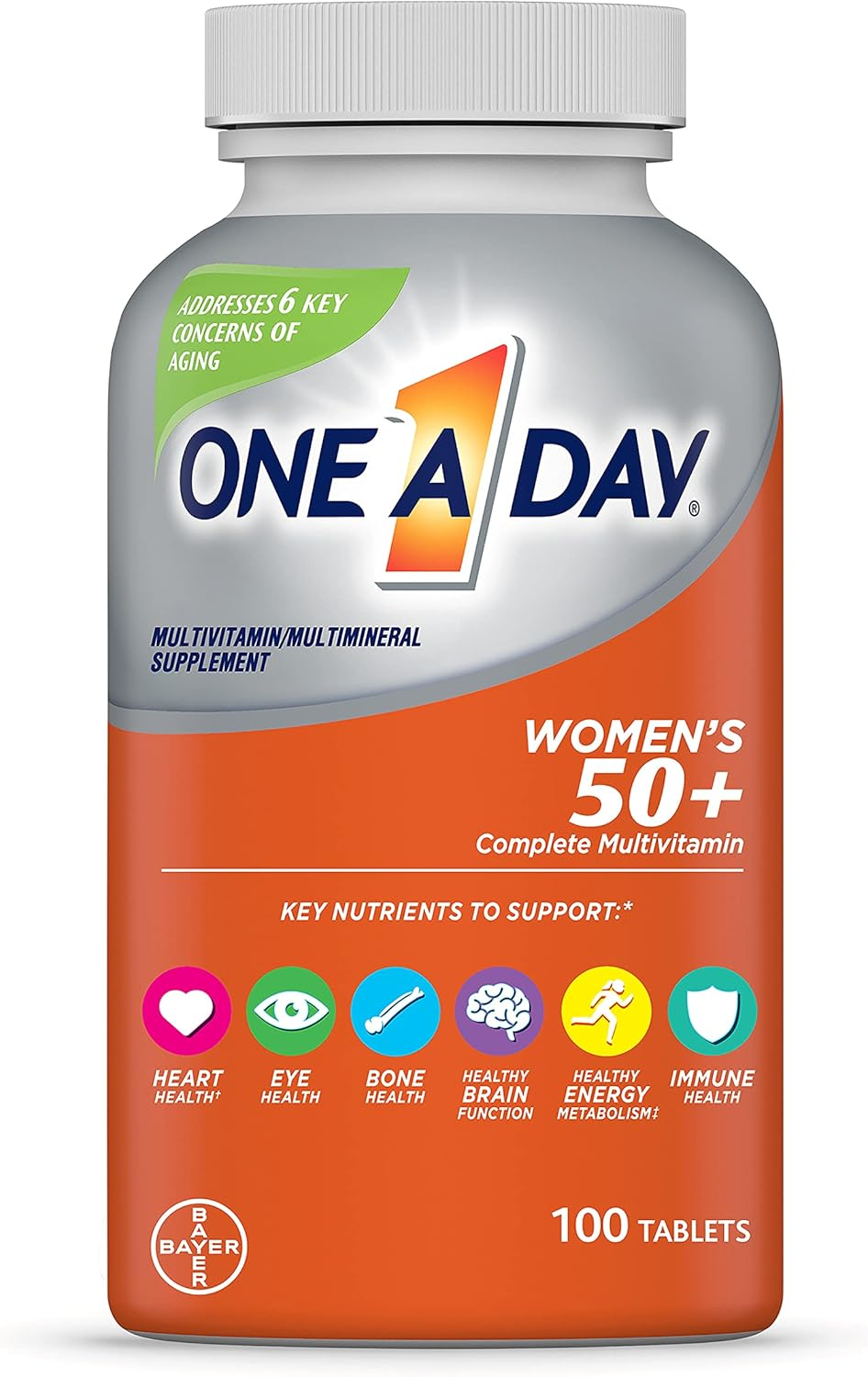 One a Day Women'S 50+ Advantage, 100 Count image number 3