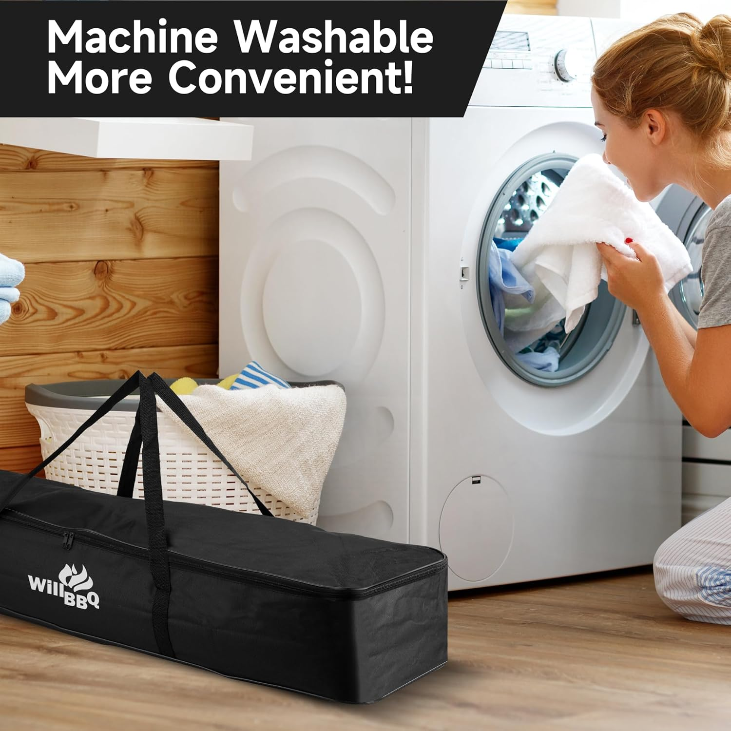 Willbbq Outdoor Storage Carry Bag Travel Hiking Picnic Grilling Tool Organizer image number 6