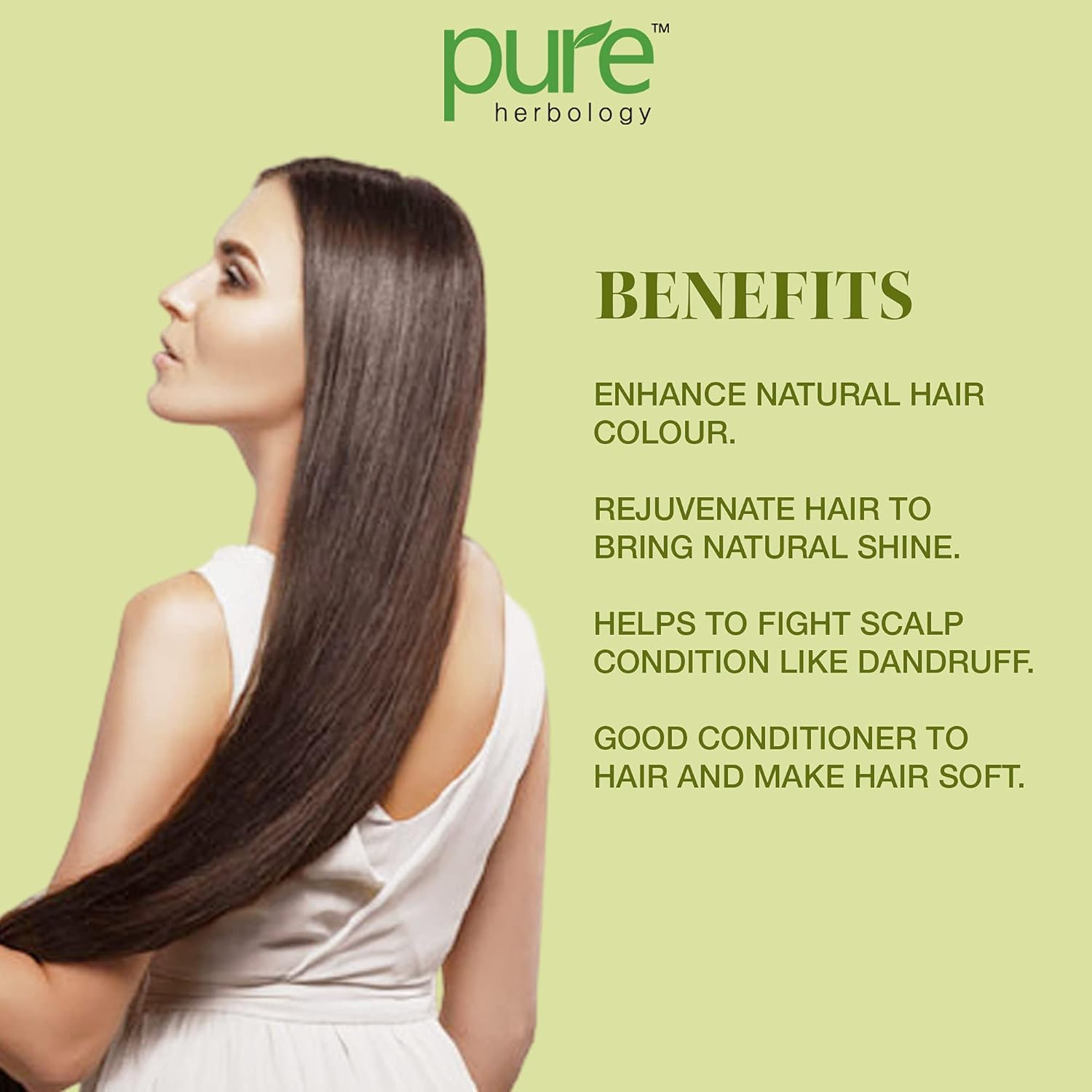 Pure Herbology Pure & Natural Indian Indigo Powder for Hair Care & Hair Growth, 100Gm image number 3