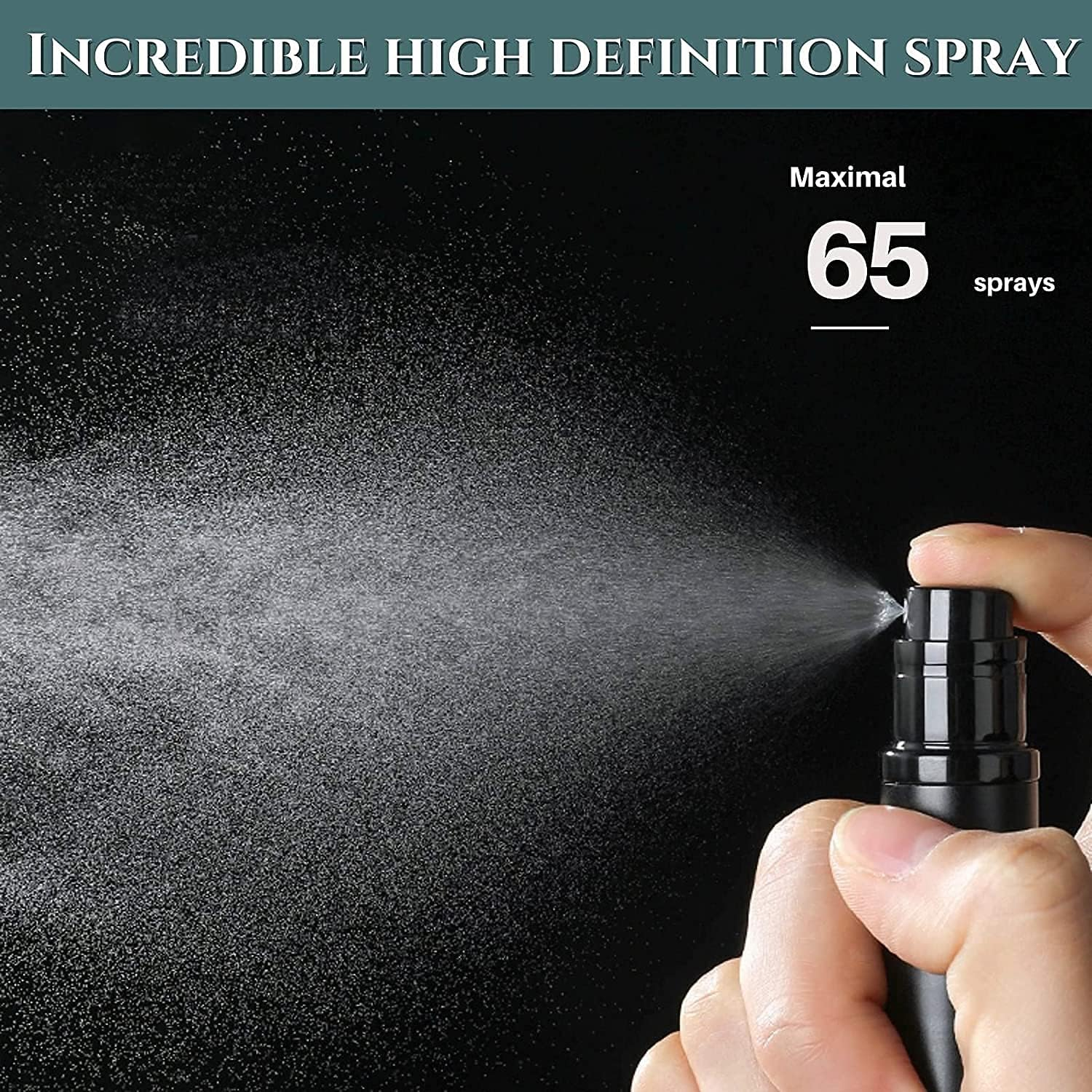 Refillable Portable Mini Perfume Atomizer for Travel, 5Ml Luxury Empty Leakproof Pump Perfume Spray Bottle Atomizer for Man and Woman (J-Rose Gold) image number 6