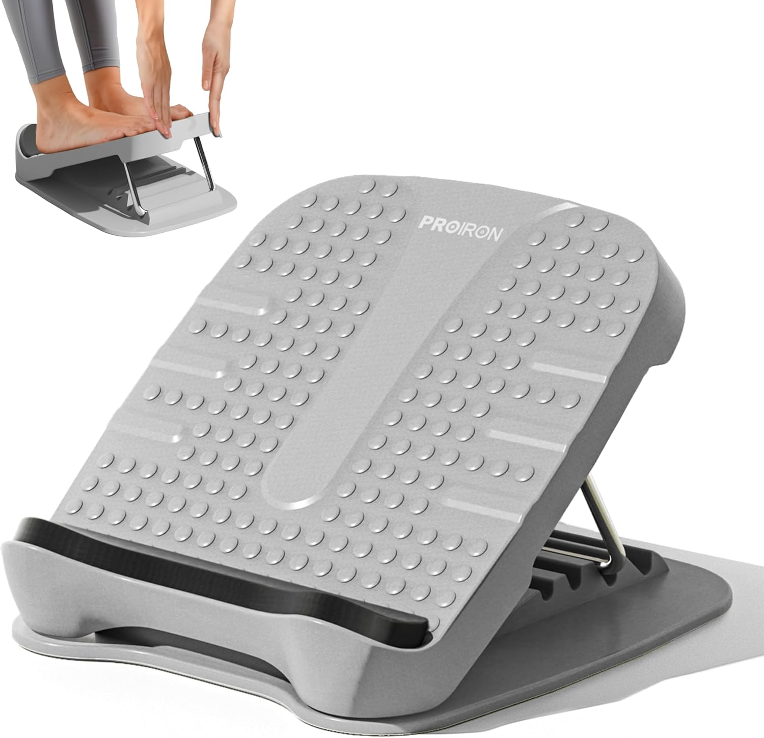 PROIRON Slant Board for Calf-Stretching - 4-Level Adjustable Incline Board with 8Mm Thick Foot Guard Plate, Stretch Board for Knees Ankle Heel Feet Leg image number 4
