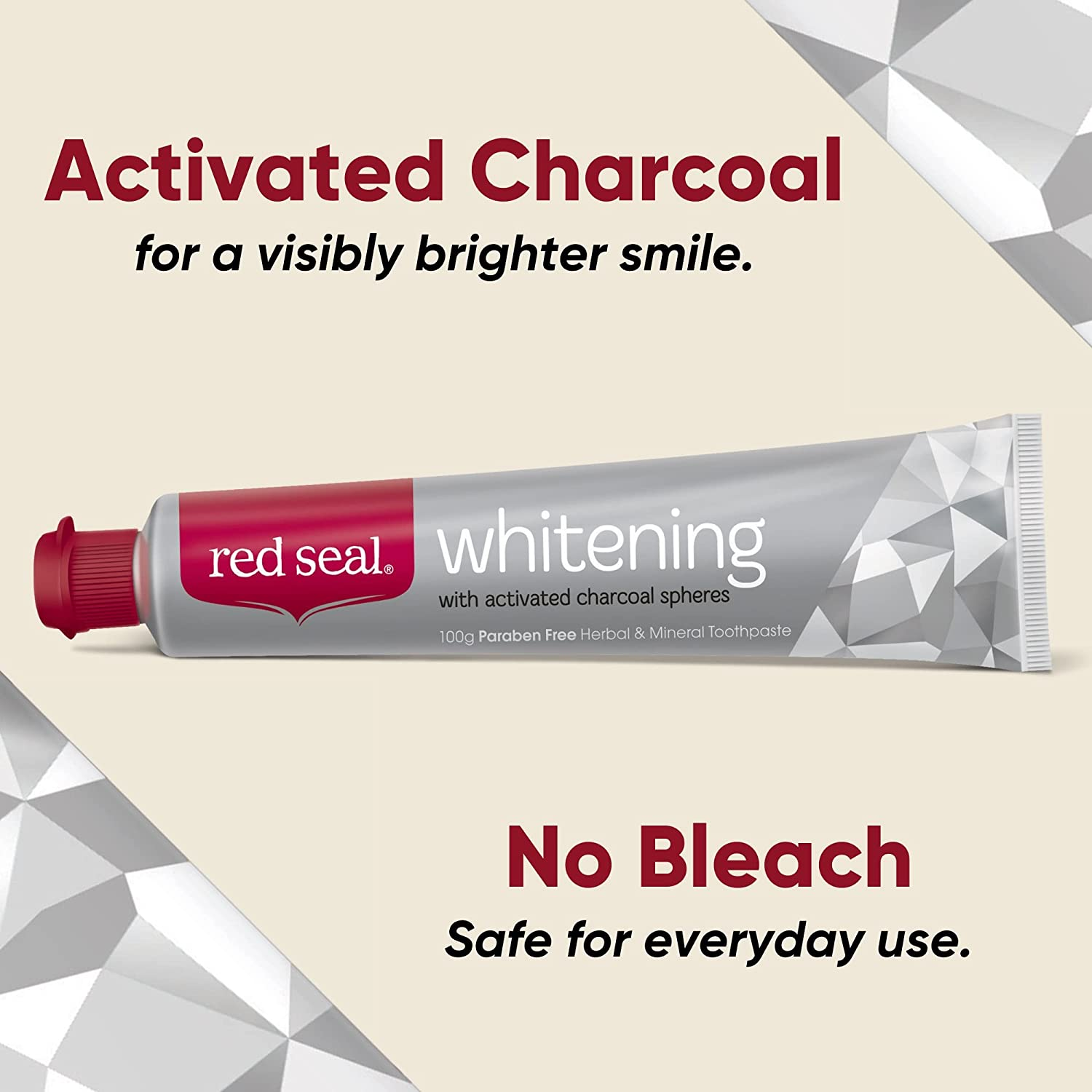 Red Seal Whitening Natural Toothpaste 100 G