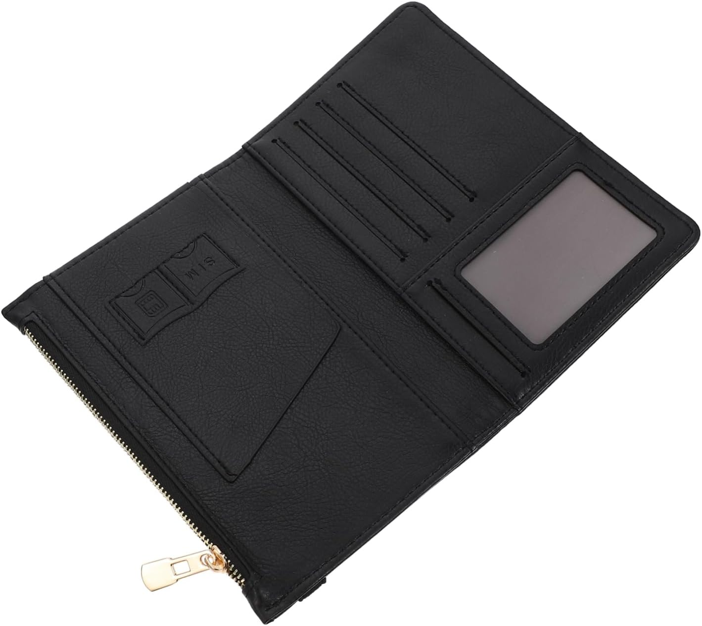 GLSTOY Passport Bag Slim RFID Blocking Pu Cards Organizer for Travel Document Holder Lightweight Protective Cover for Gate Pass Id Cards