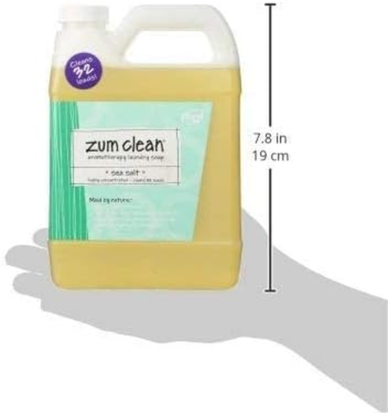 Indigo Wild Zum Clean Laundry Soap, Sea Salt, 32 Fluid Ounce image number 6