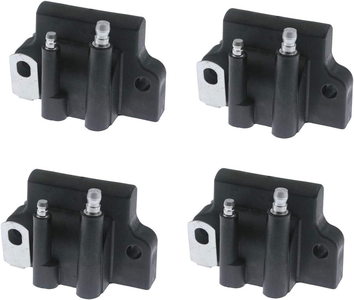 18-5179 183-2508 582508 Ignition Coil for Johnson Outboard Motor Evinrude 1985-2005 4HP to 300HP 60Hp 70 Hp 90 Hp 100Hp 115Hp 125Hp 140Hp 200 Hp 225Hp Replaces 18-5179 183-2508 582508 72010 4 Packs image number 1