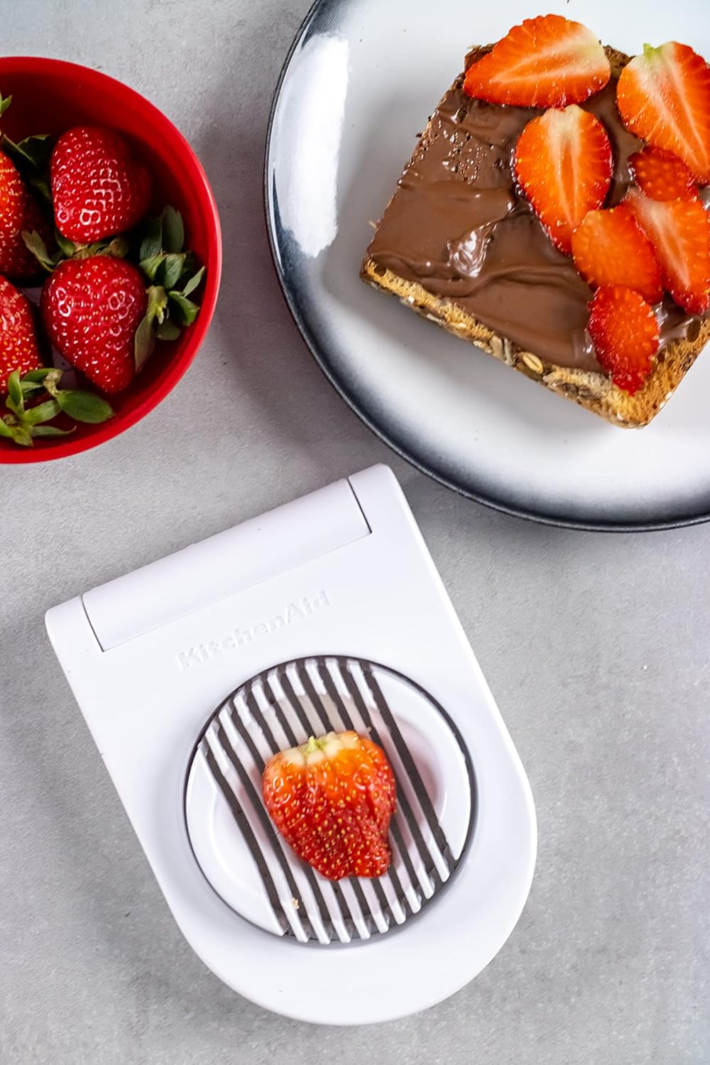 Kitchenaid Stainless Steel Egg Slicer - White image number 2