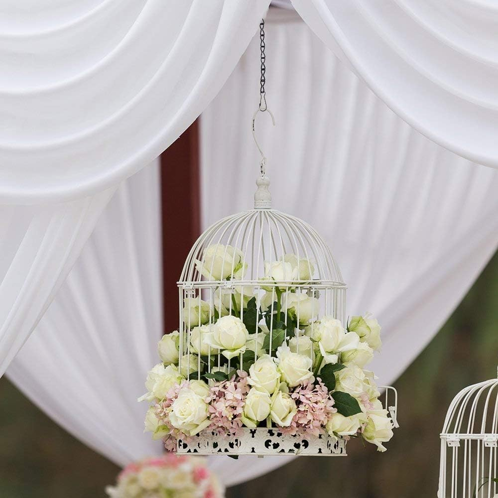 SENHAI 10 Pcs Swivel Hooks Clips for Wind Spinners Wind Chimes 5 Pcs Hanging Chains for Bird Feeders Billboard Chalkboard Planter (9.5 Inch) S Hook for Crystal Twisters Party Supply image number 1