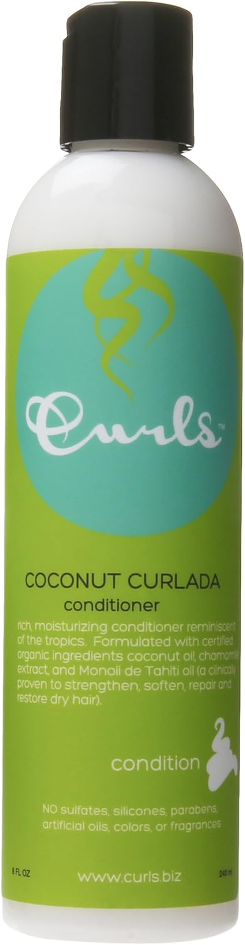 Curls Coconut Curlada Conditioner, 8 Ounce image number 1