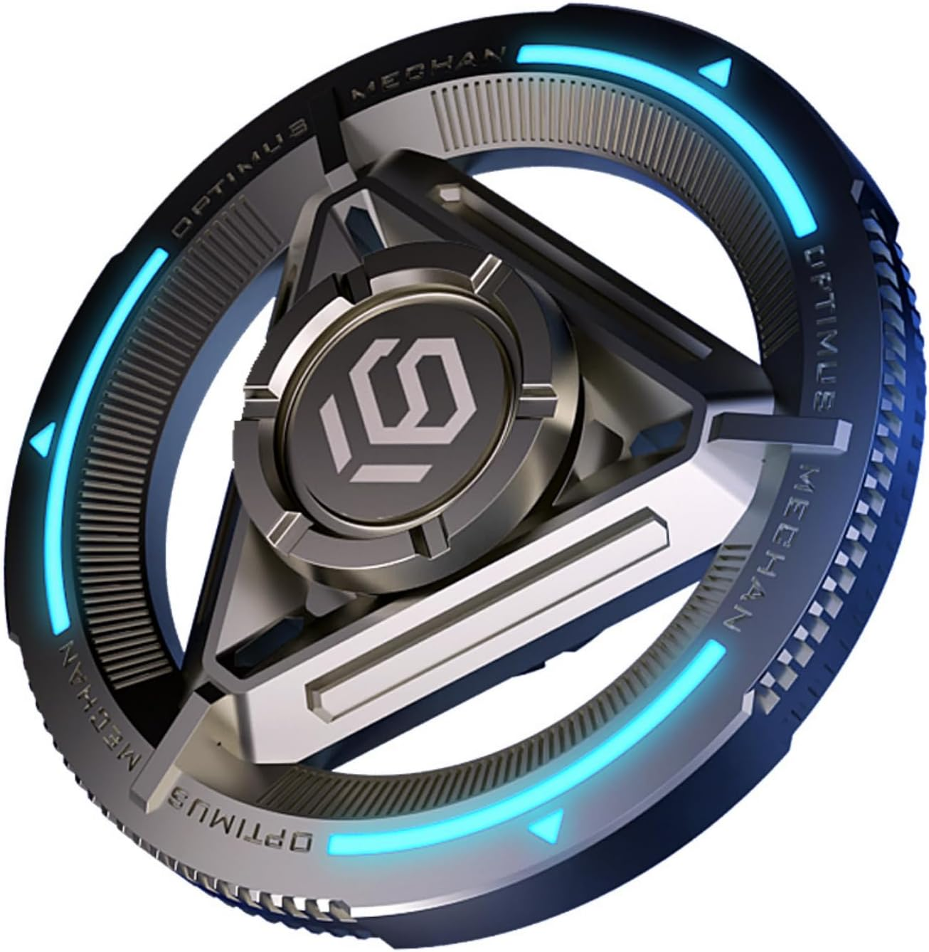 YIJO Fidget Spinner for Adults Big Heavy Metal Fidget Spinner Aswesome and Fast Fidget Spinner Longest Spinning with Stainless Steel Bearing R188