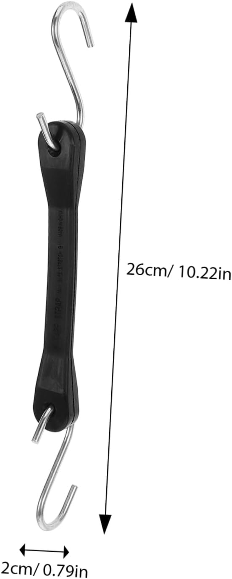 HOMOCONO 6Pcs Luggage Straps for Suitcases Heavy Duty Lashing Straps Adjustable Tension for Travel Outdoor Suitcase Belts image number 4