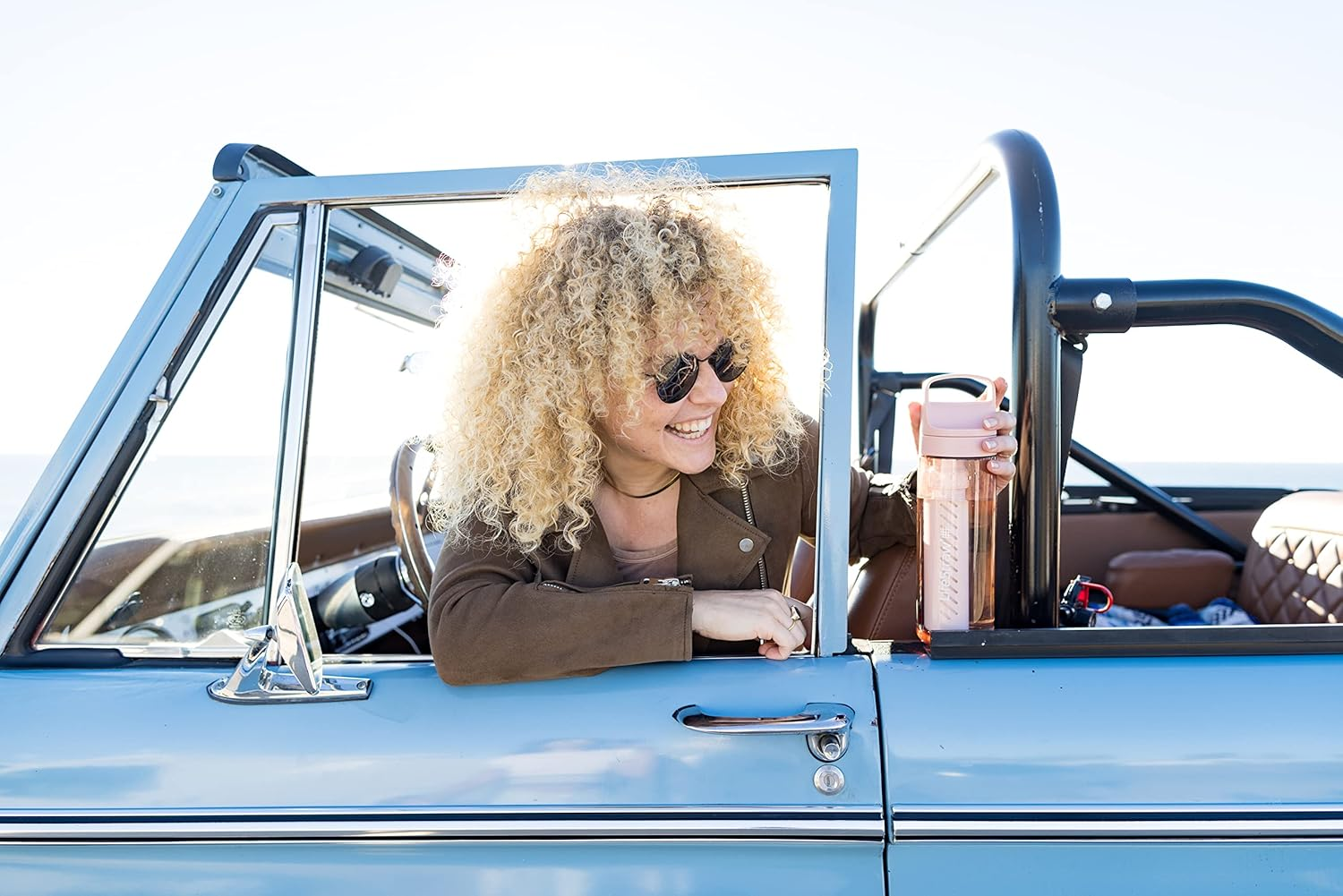 Lifestraw Go 2.0 Water Filter Bottle, Merlot Me Away, 650 Ml Capacity image number 5