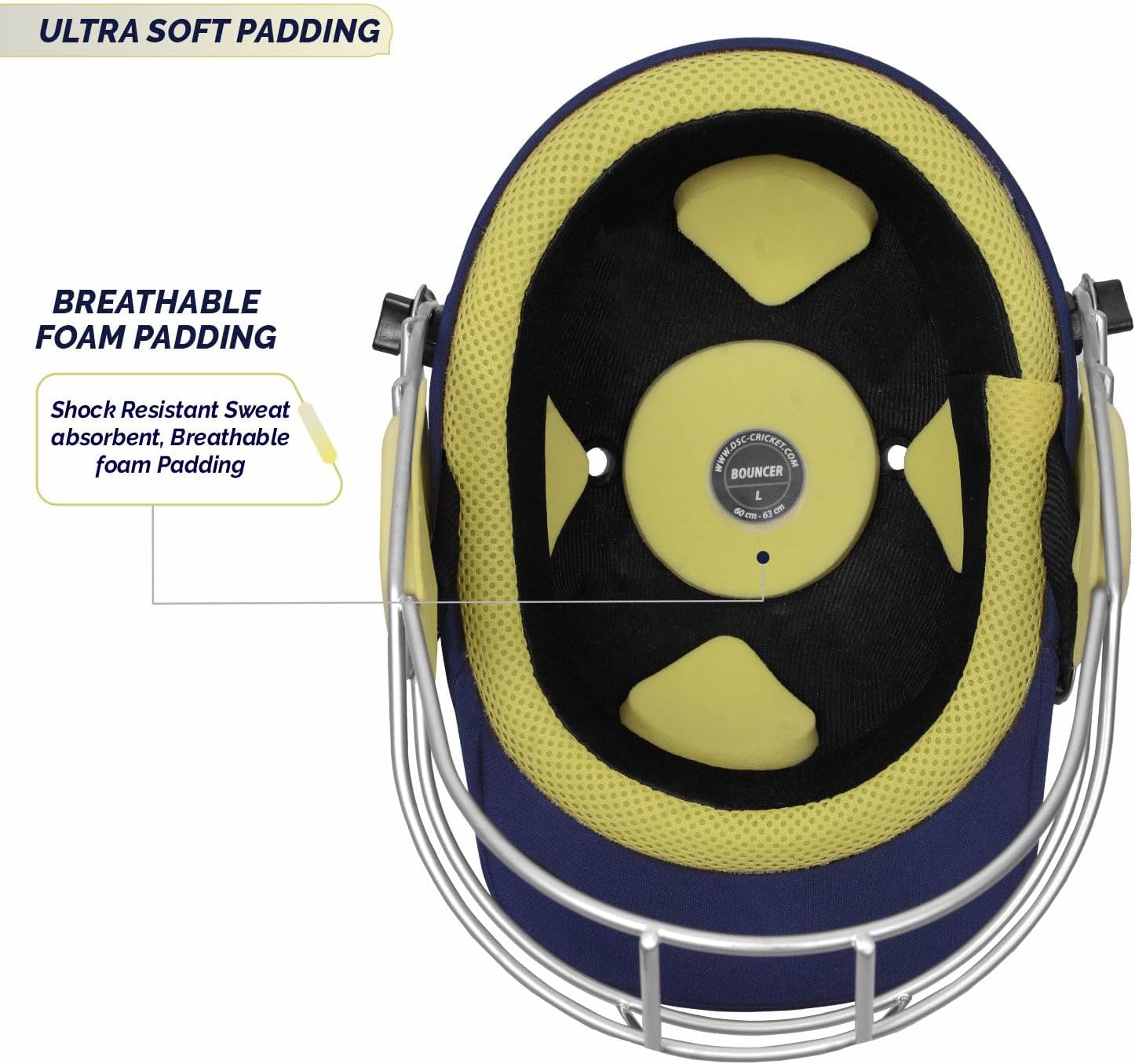 DSC Bouncer Cricket Helmet image number 1