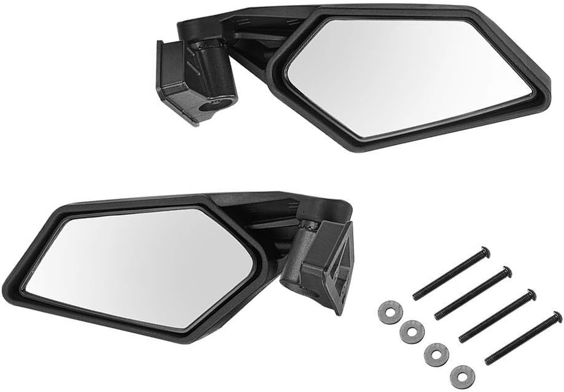 Kemimoto X3 Mirrors, Side View Mirrors Compatible with 2017-2025 Can Am Maverick X3 & Max RS DS Turbo RR, Rear View OEM Replace #715002898 image number 6