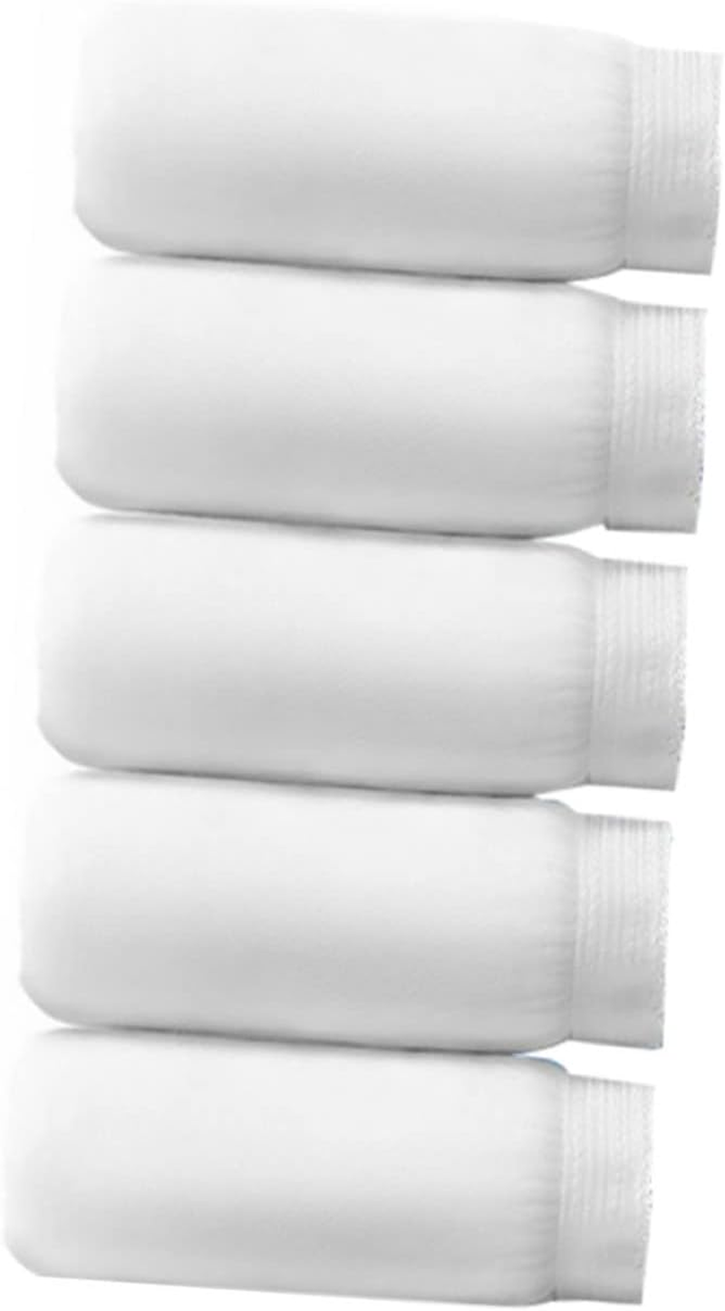 5Pcs Pure Cotton Underwear Midrise Maternity Pants Women Underwear Packs White image number 6