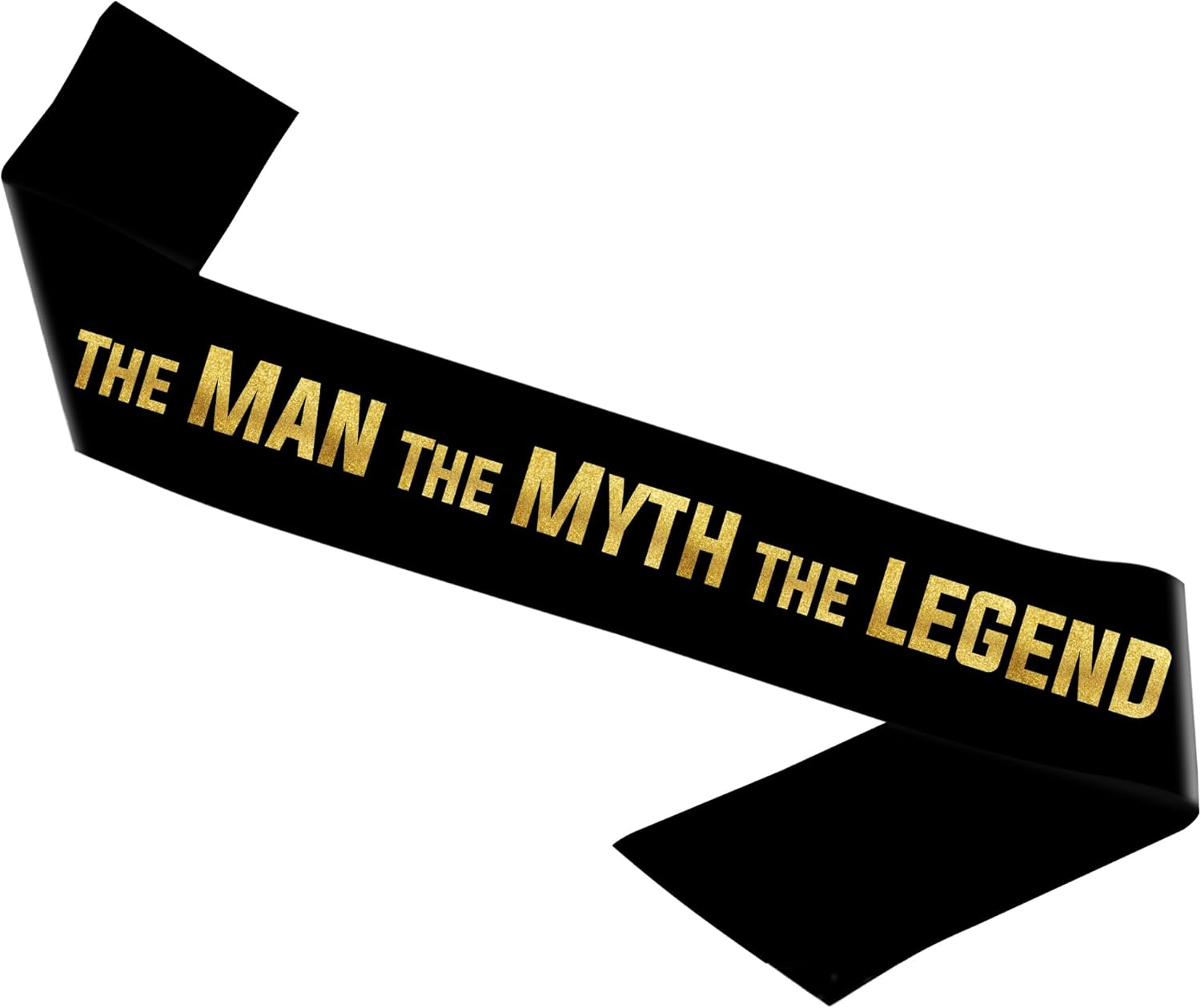 Groom Bucks Night Sash - the Man, the Myth, the Legend - Bachelor Party Supplies, Stag Do Party Decorations, Ideas, Gifts, Jokes and Favors image number 1