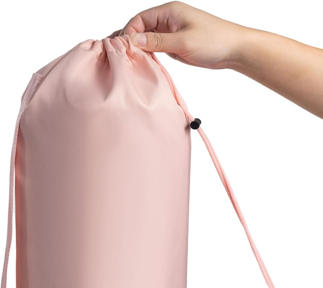 AIMALL Yoga Mat Portable Backpack, Multifunctional Travel Sports Fitness Bag, 75X19Cm (29.5X7.5 Inches), Beige, Pink, or Black - Beige image number 2