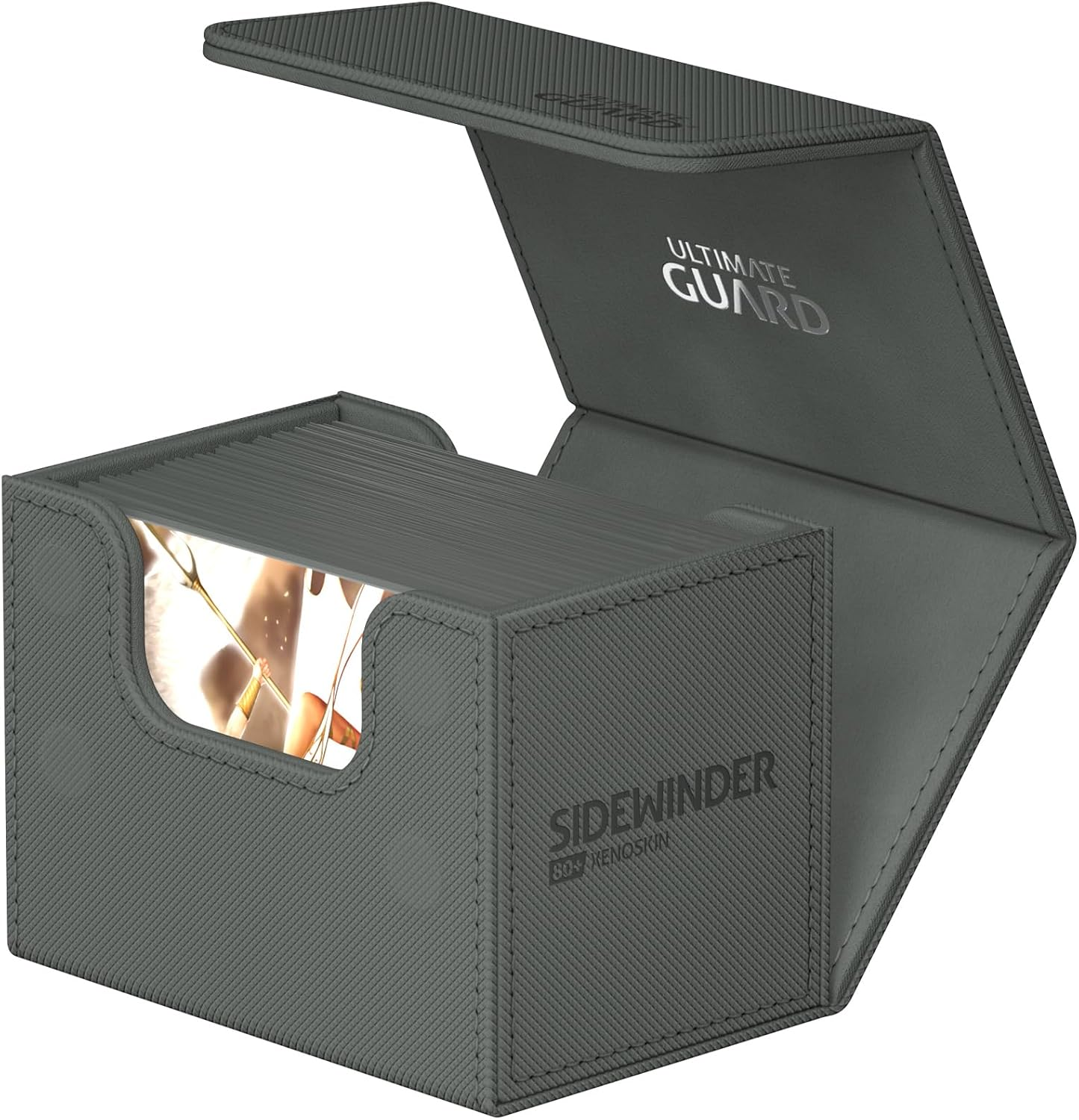 Ultimate Guard Sidewinder 80+ Xenoskin Monocolor Deck Box - Various image number 7