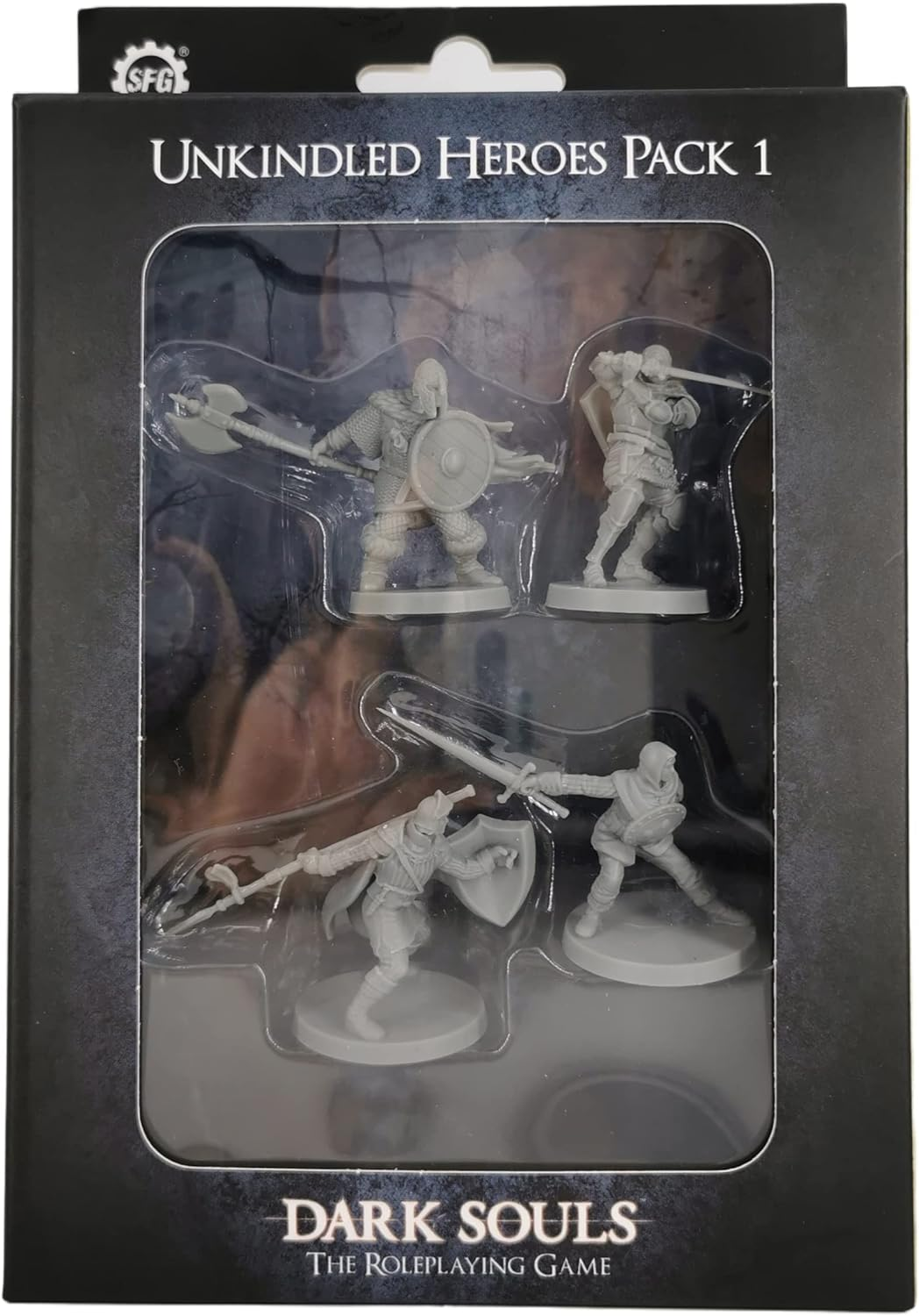 Steamforged Games Dark Souls RPG Miniatures Unkindled Heroes Pack 1 Game)