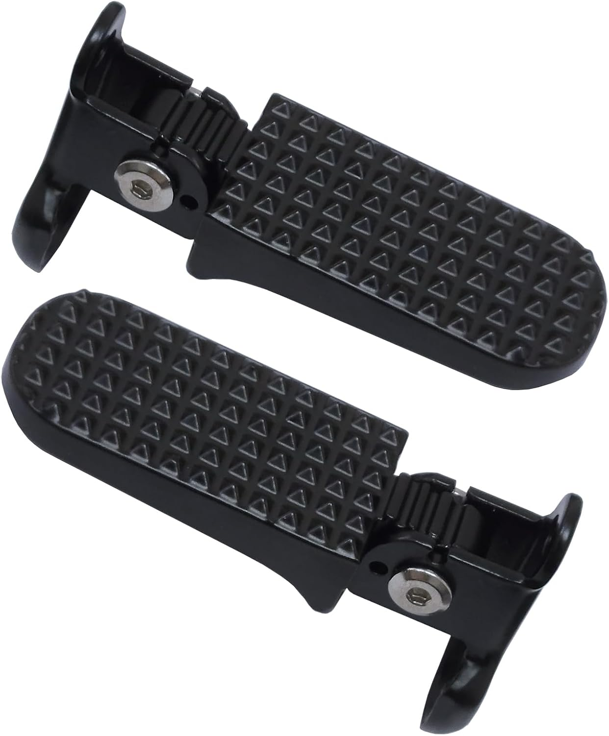 Pair of Aluminium Alloy Non-Slip Bicycle Foot Pegs, Bike Pegs, Folding Bike Rear Pedals for Mountain Bike, Folding Bicycle image number 1