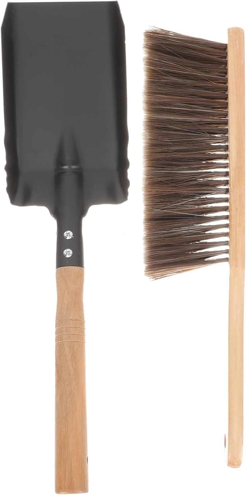 Cabilock 1 Set Fireplace Tools Fireplace Cleaning Set Fireplace Cleaning Brush Kitchen Fireplace Cleaning Supplies Brush for Fireplace Mini Brush Shovel Fireplace Clean Brush Rake Hoe Wrought Barbecue image number 5