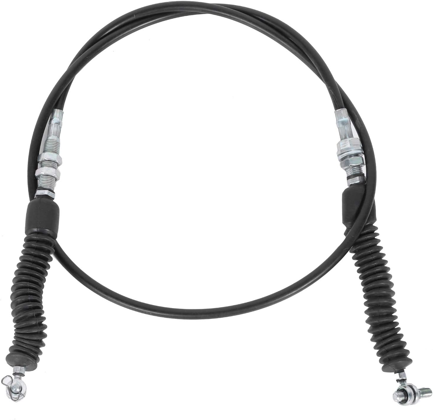 168Cm/66.1In Gear Shift Shifter Cable - 7081591 Replacement Accessory - Fits Polaris RZR 4 800 - Universal UTV Gear Shifter, Shift Control Cable, ATV Shifter, Off-Road Gear Shifter Cable image number 4