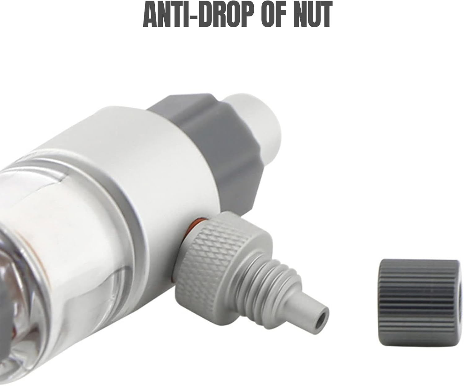 Terizger CO2 Diffuser,Carbon Dioxide Atomiser Bubble Counter Aquarium Inline CO2 Atomizer for Planted Aquarium,Aquarium Diffuser(16/22 Mm) image number 4