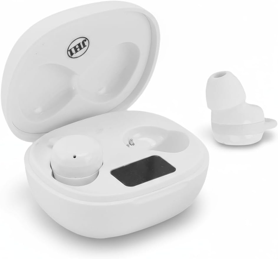 Sxhlseller Invisible Sleep Earphones, Wireless Bluetooth 5.4 Mi NI Small Earphones for Side Sleepers, Headphones for Noise for Sleep, Lightweight Comfortable Latency with Low Latency (White) image number 3