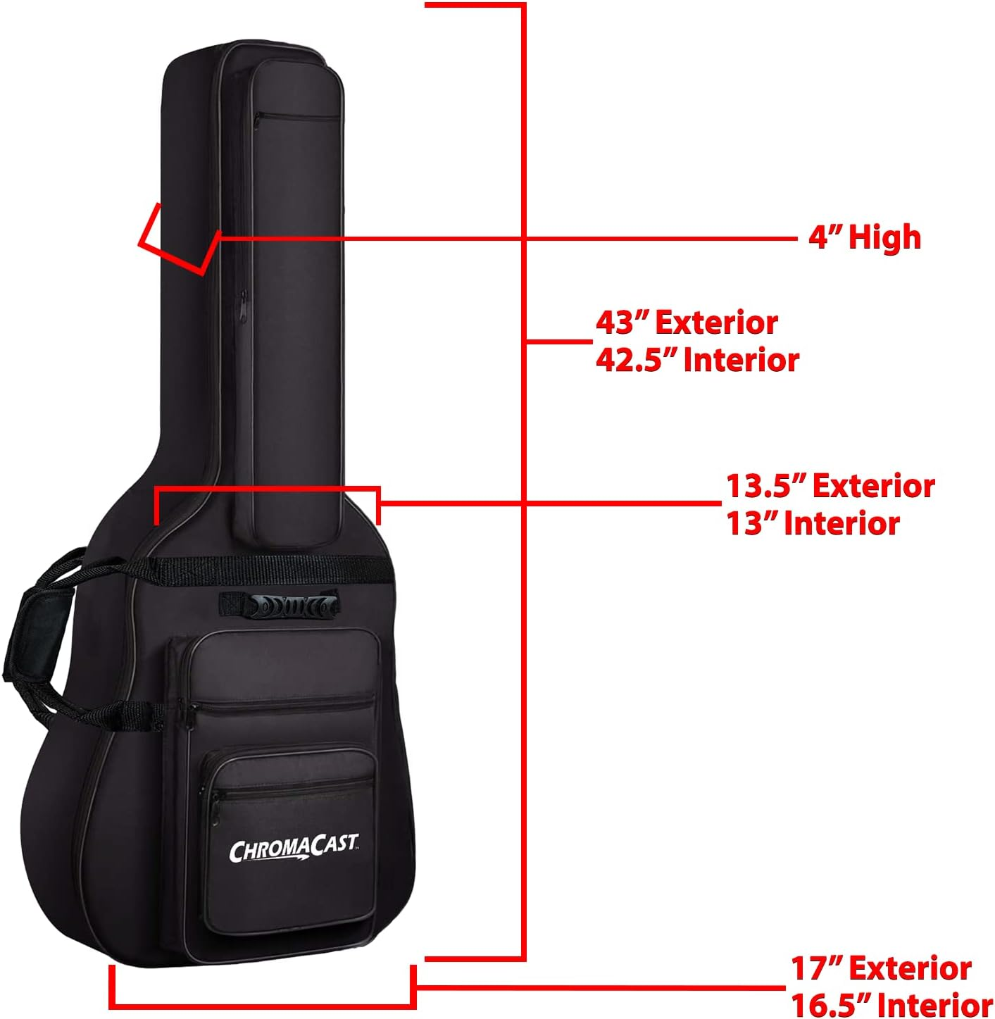 Chromacast Acoustic Guitar Bag (CC-APB image number 2