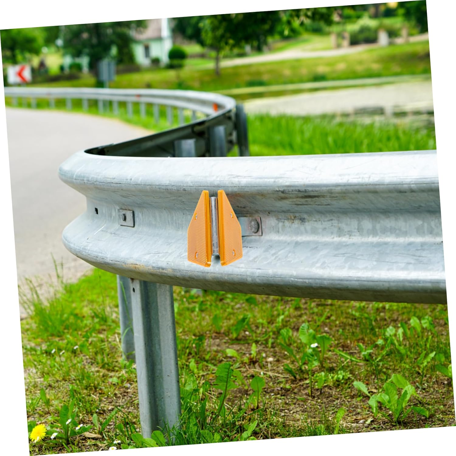 2Pcs Road Guardrail Delineators Reflective Markers for High Visibility Traffic Safety image number 5