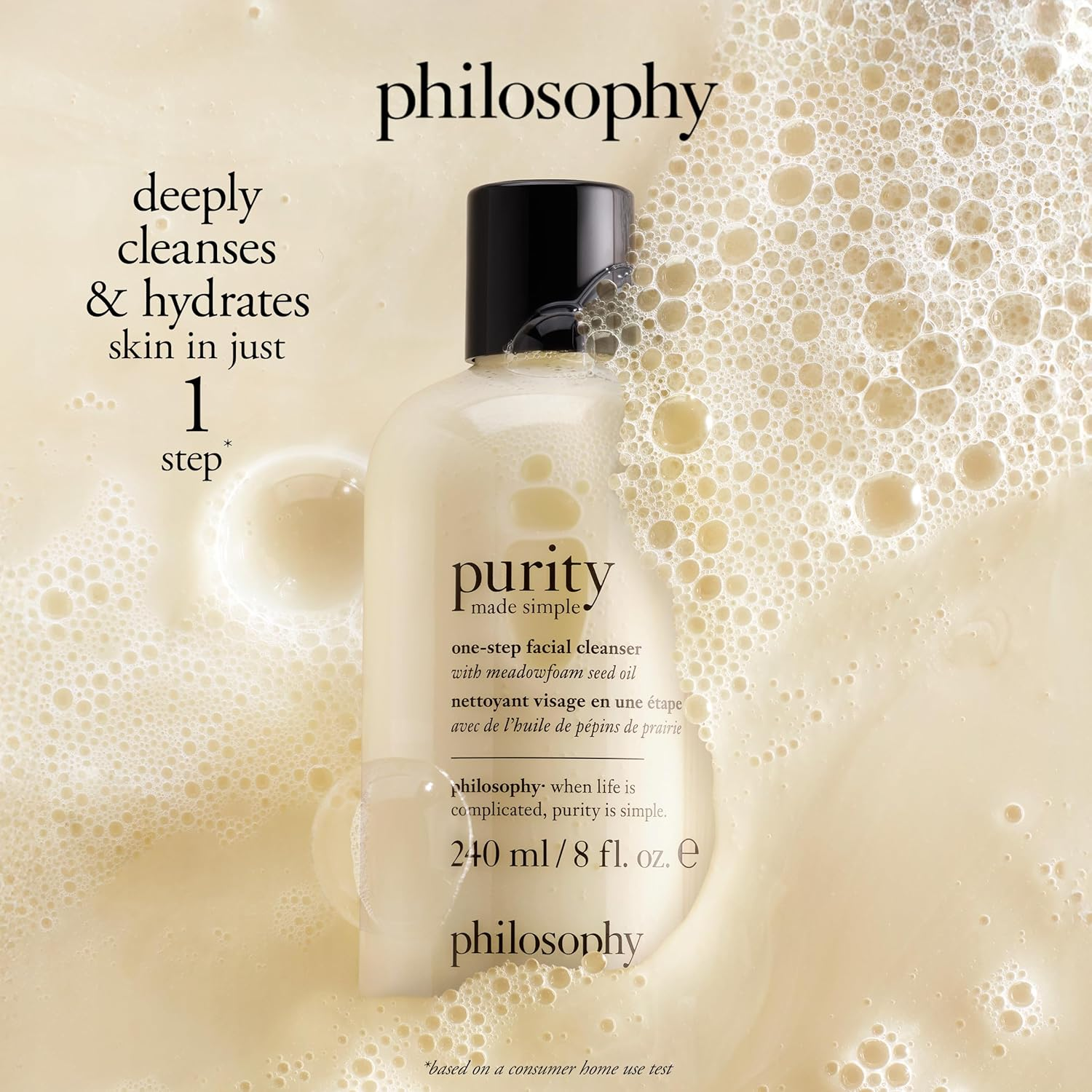 Philosophy Purity Made Simple One-Step Facial Cleanser 240Ml image number 5