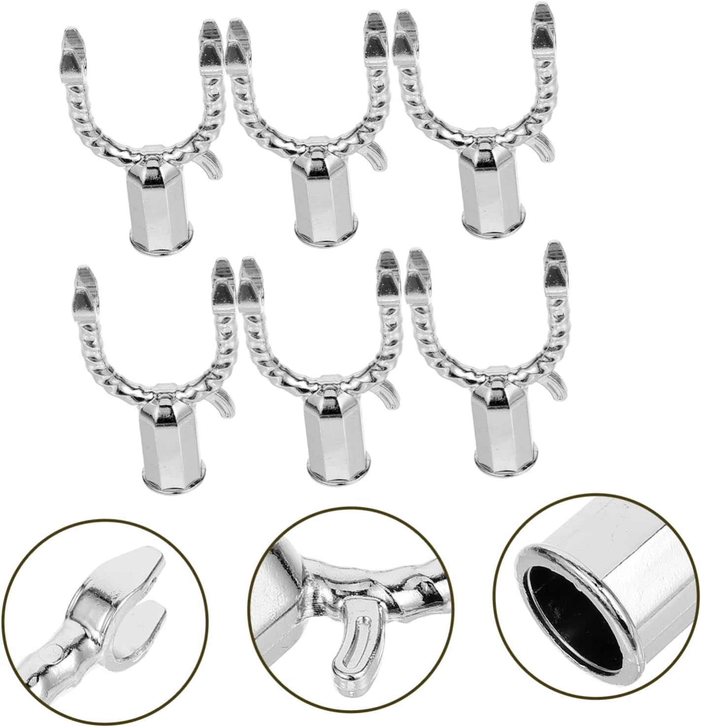 6Pcs Metal Tree Branch Supports Crutch System for Straightening Fruit Trees Lightweight Plant Braces for Use Versatile Support for Various Branch image number 3