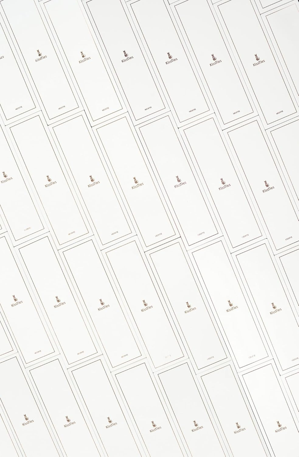 Kissties Mens Necktie Paisley Tie + Gift Box - Burgundy Red image number 3