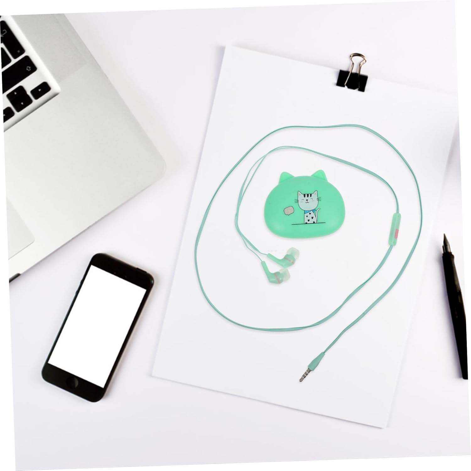 KOCKSHION -Ear Earphone Wired Headphones Universal Corded Headset with High Sound Quality, Noise Isolation and Comfortable Fit, Compatible with Huawei Smartphones, for Daily Phone Use image number 6