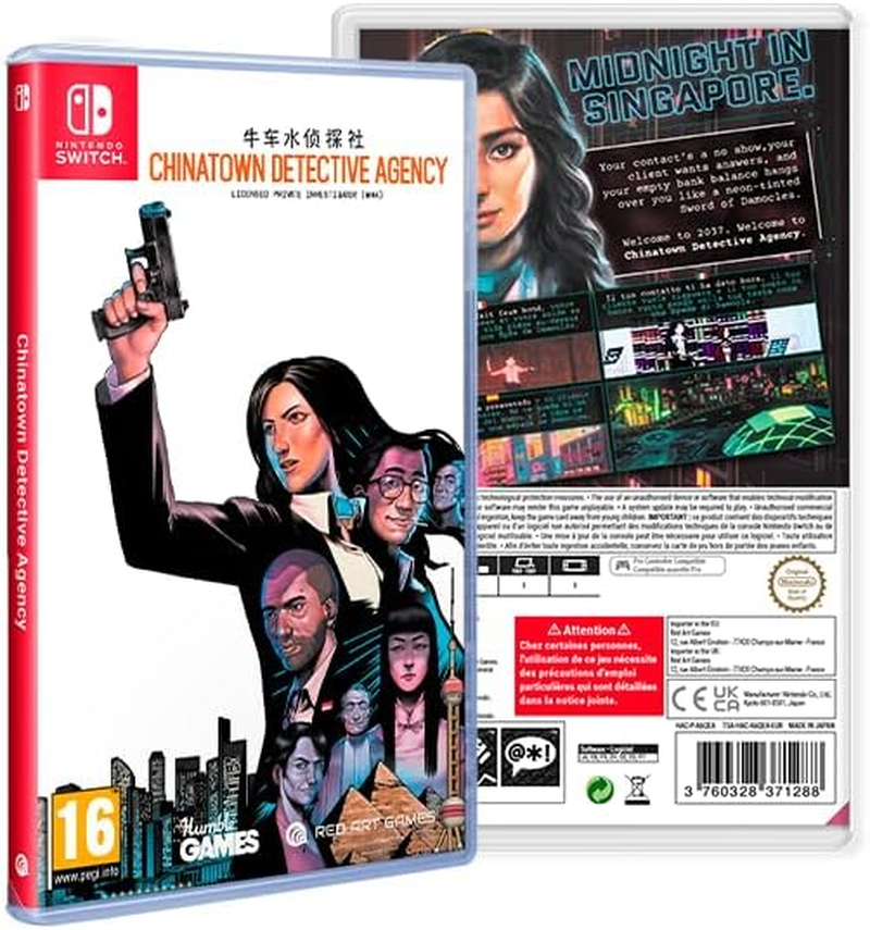 Red Art Games Chinatown Detective Agency Nintendo Switch Game image number 6