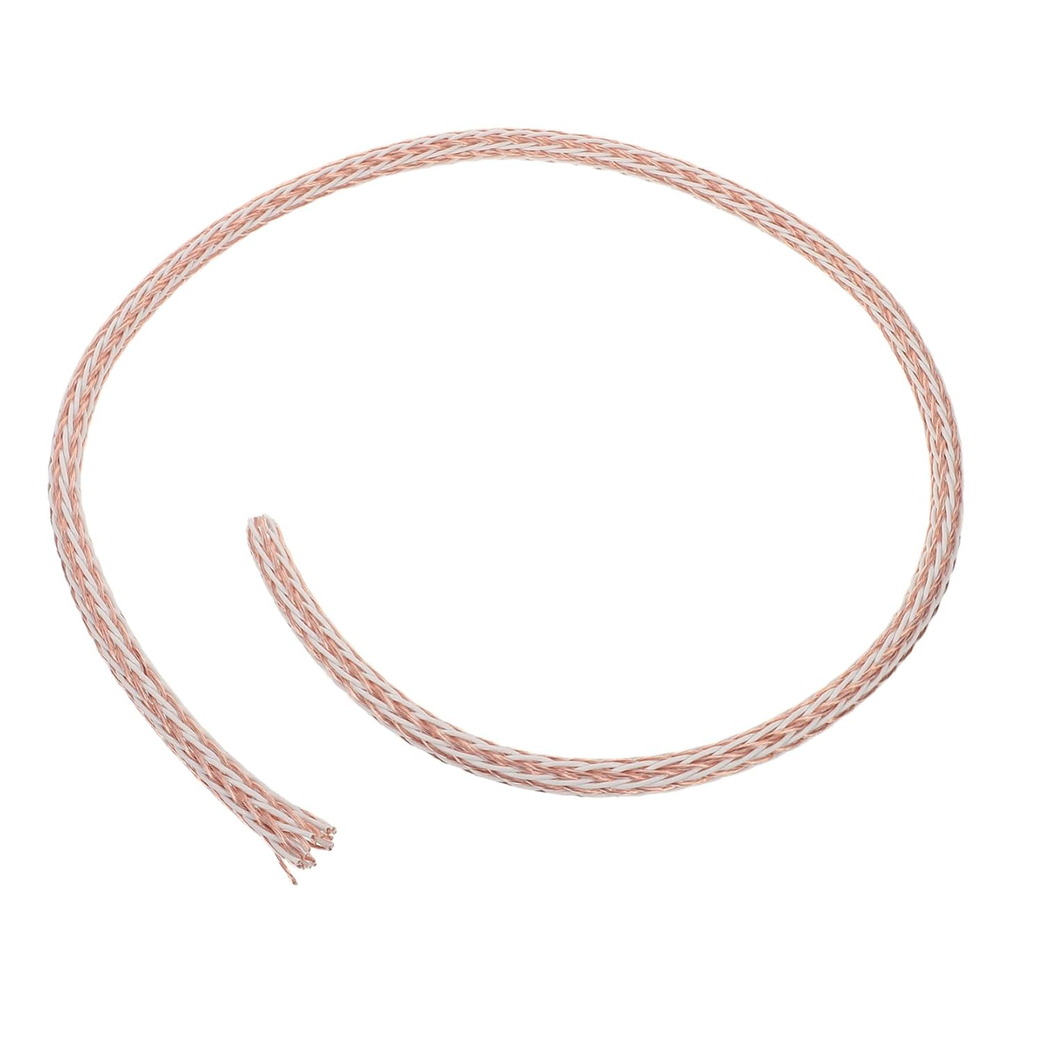 PERSELOSO High Fidelity Single Crystal Copper Speaker Wire Spool Heavy Duty Audio Power Cable for and Hifi Sound System Reduces Signal Loss Enhances Clarity image number 5