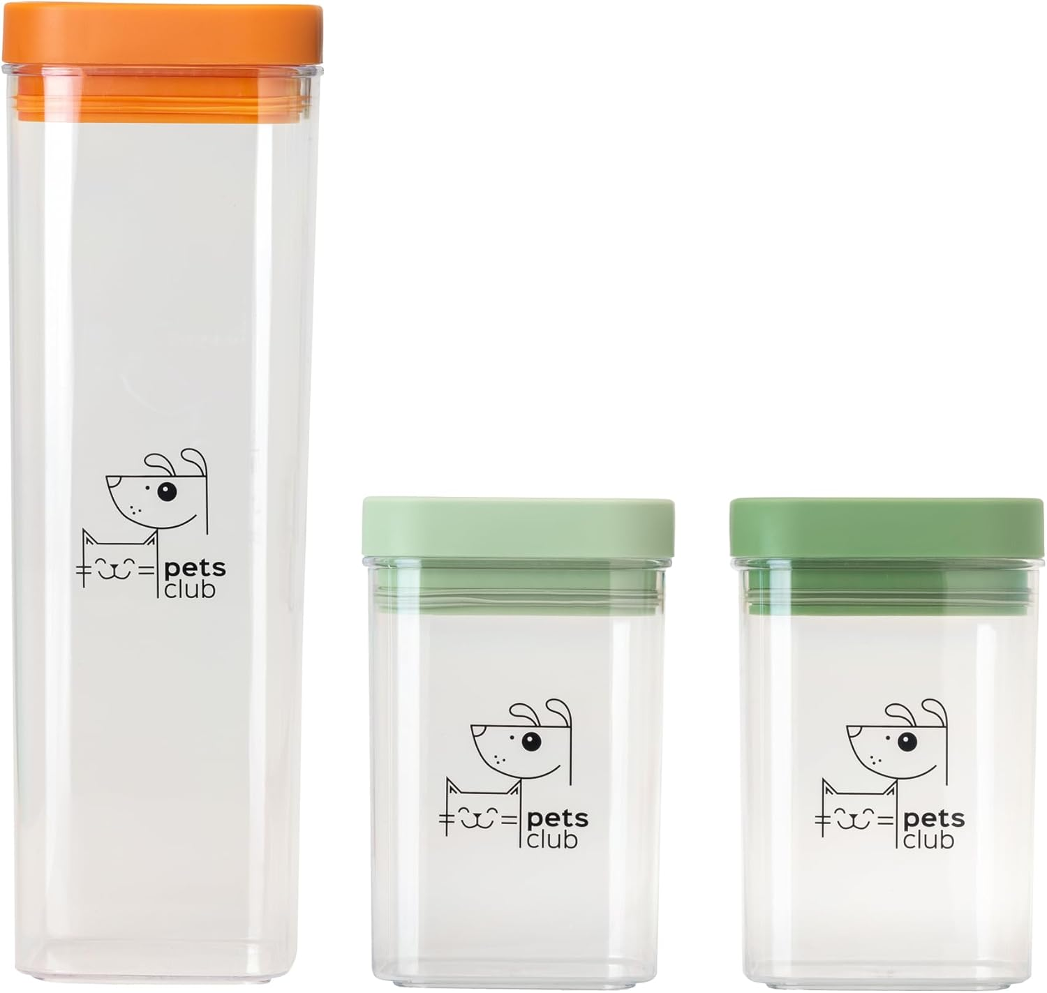 Vigar Pets Club Food Storage Container (Pack of 3) image number 5