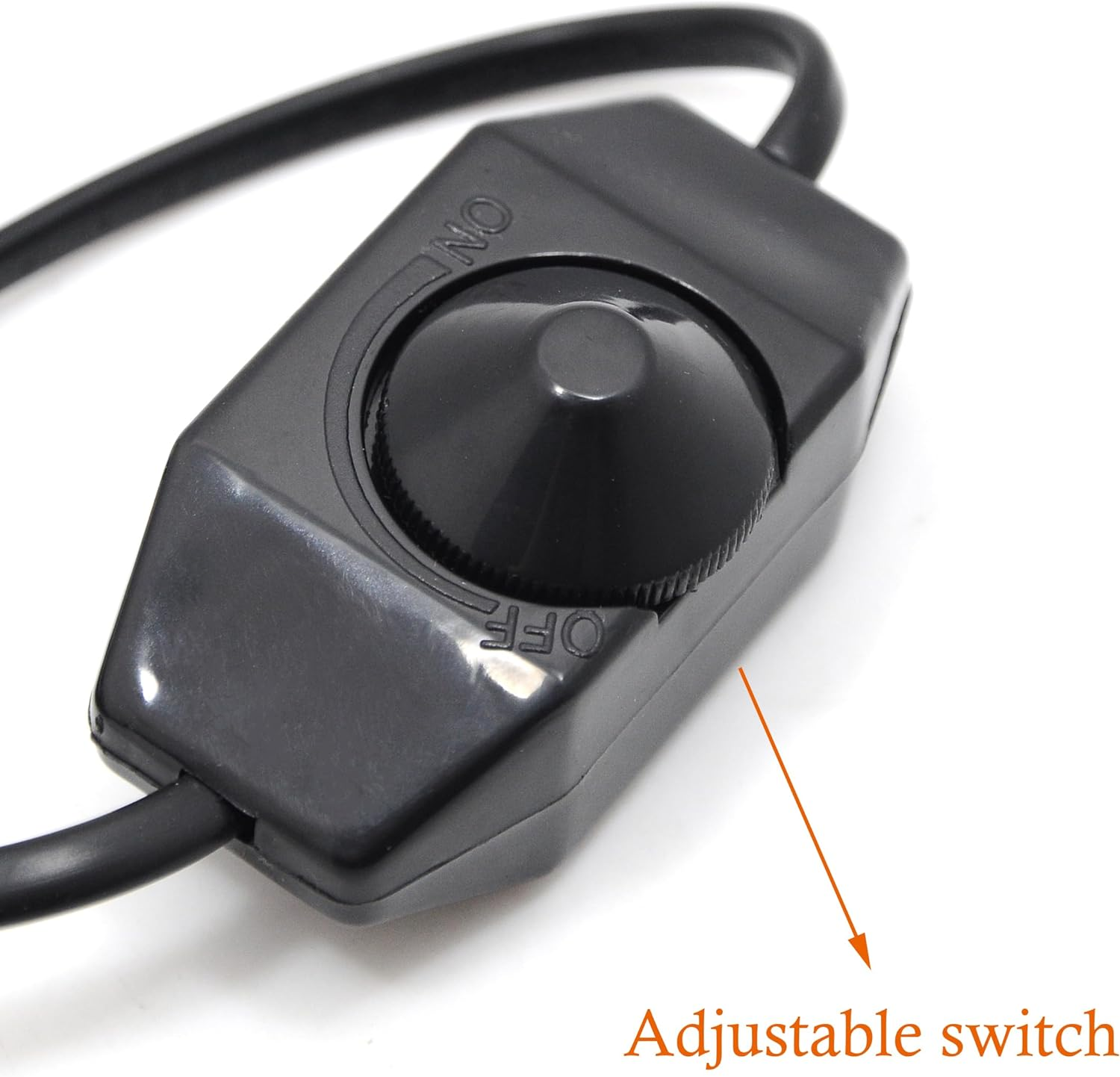 Reptile Ceramic Heat Lamp Holder Pet Heater Bracket with Adjustable Switch for Heat Lamp Bulb(Maximum Load: 100 Watt) image number 3