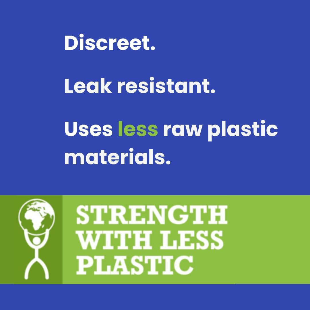 Kordis Large Adult Incontinence Disposal Bags - 3 X 50 Bags. Fragranced Nappy Sacks with Tie Handles - Disposable & Discreet. Hygienic Waste Disposal of Incontinence Pads. 150 Bag Count - 32 X 42Cm image number 4