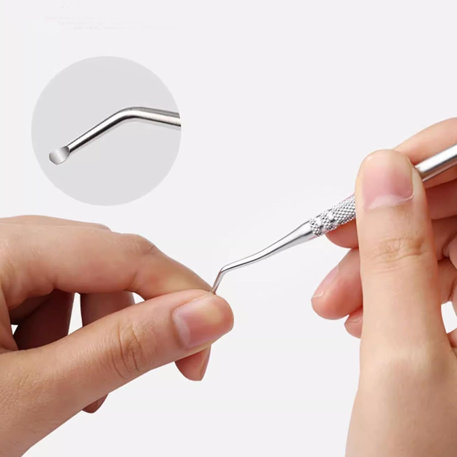 3 Pieces Ingrown Toenails Set Professional Nail Care Ingrown Toenails File & Lifter Kit Pre Stainless Steel Manicure & Pedicure Set Nail File and Ingrown Toenail Tool image number 4