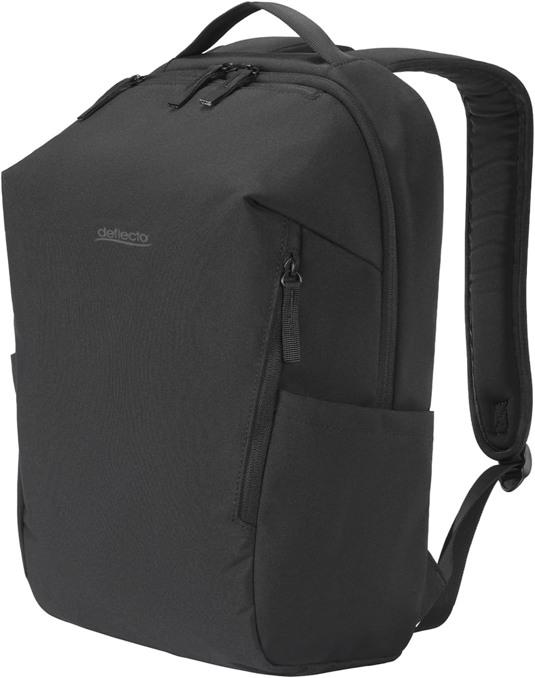 Deflecto 18L Laptop Backpack - Waterproof Recycled Fabric - 15.6" Padded Compartment - Hidden Secure Pocket & Digital Space - Adjustable Straps & Luggage Lanyard