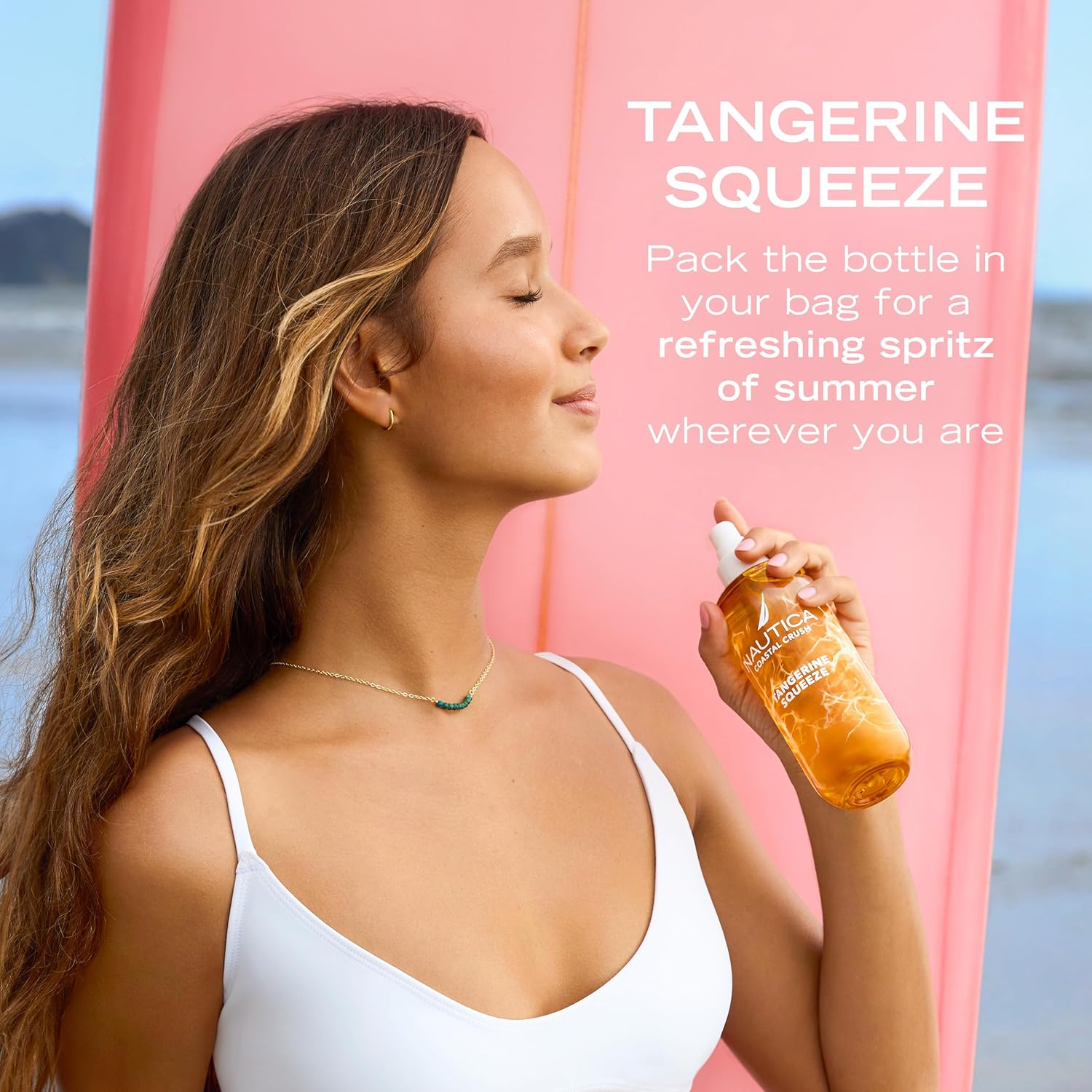 Nautica Coastal Crush Tangerine Squeeze Body Mist, 236Ml image number 3