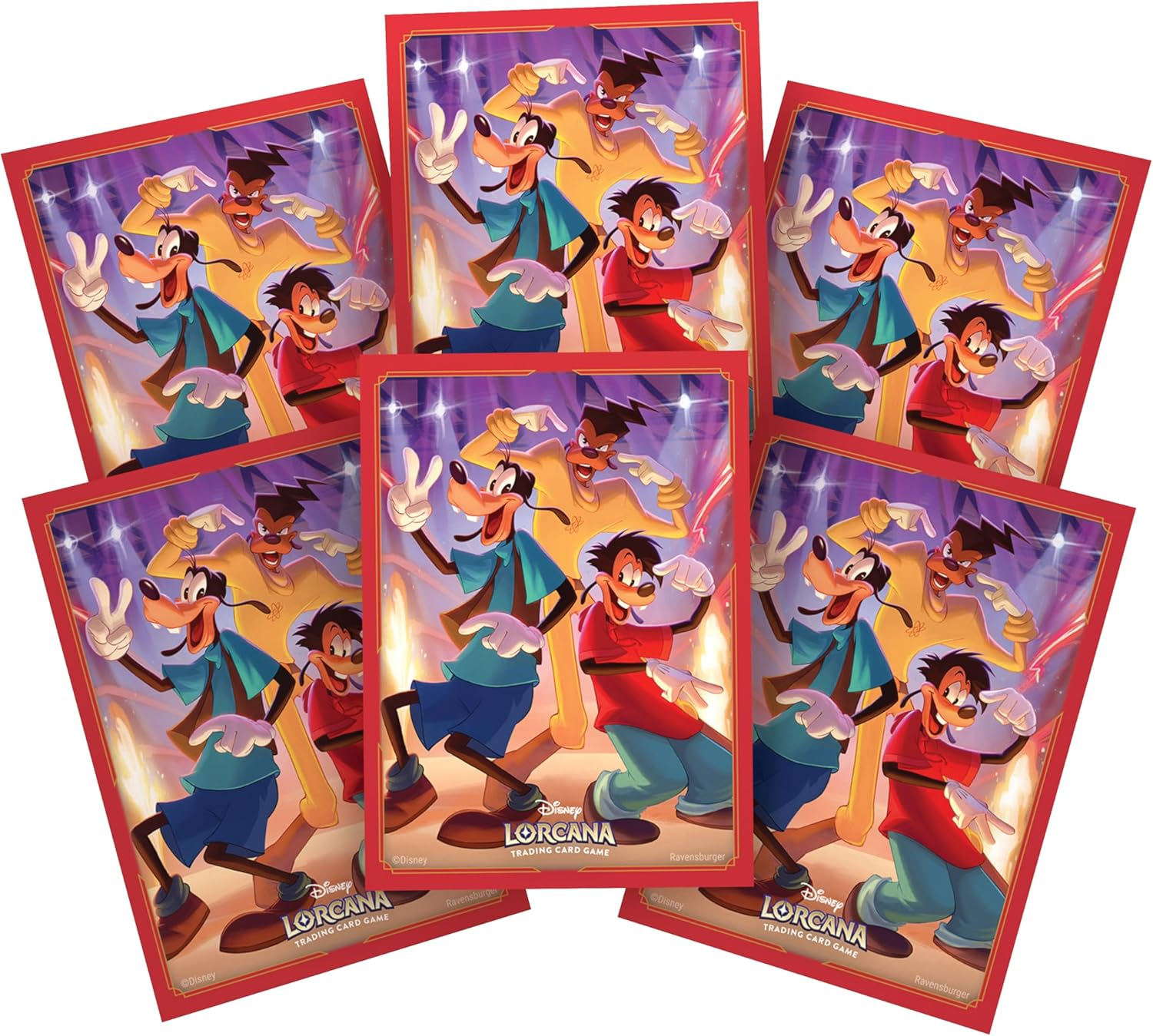 Lorcana Disney S9 Fabled Sleeves: Goofy Movie I2I image number 3