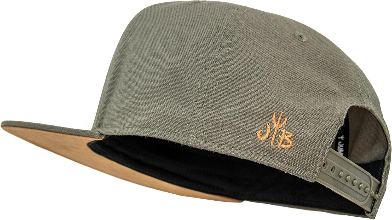 Jumping Bird Unisex Baseball Cap, Outdoor Snapback Cap, Individually Adjustable and Easy to Wipe Clean - Olive Green image number 3