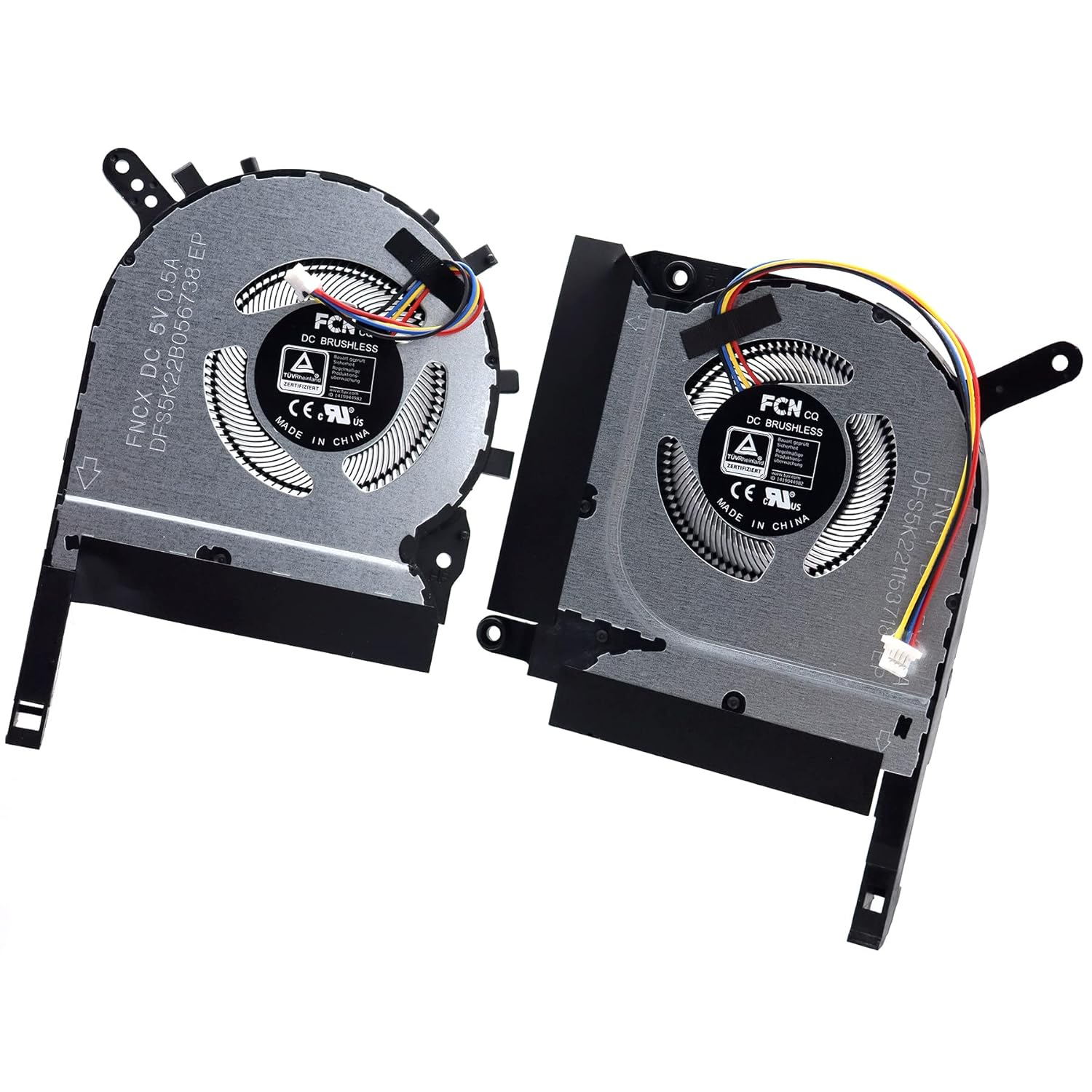 Deal4Go Left Side CPU Cooling Fan DFS5K22B056738 FNCX Replacement for ASUS TUF FA706 FA706Q FA506 FA506Q FA506QR FA506QN (2021)