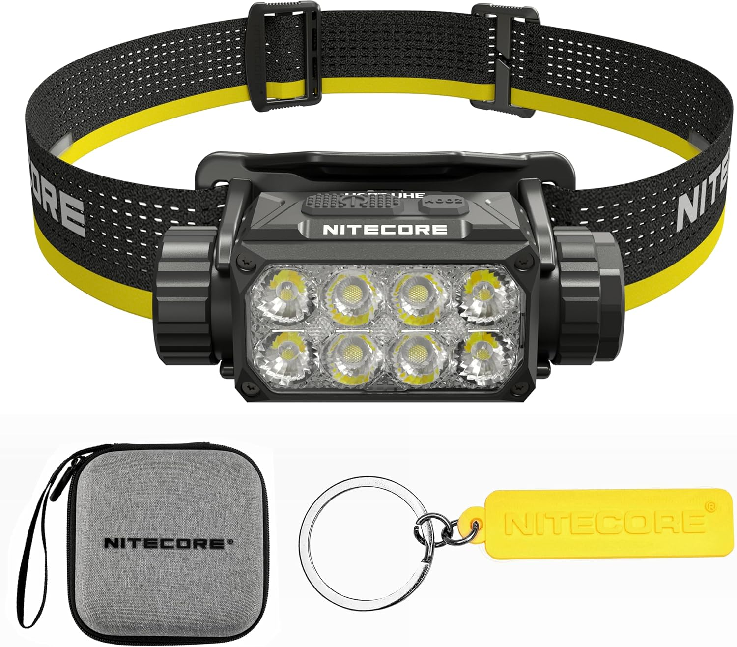 Nitecore HC75 UHE 3000 Lumen Flood Spot Light E-Focus Adjustment Work Headlamp USB-C Rechargeable Headlight Tag image number 2