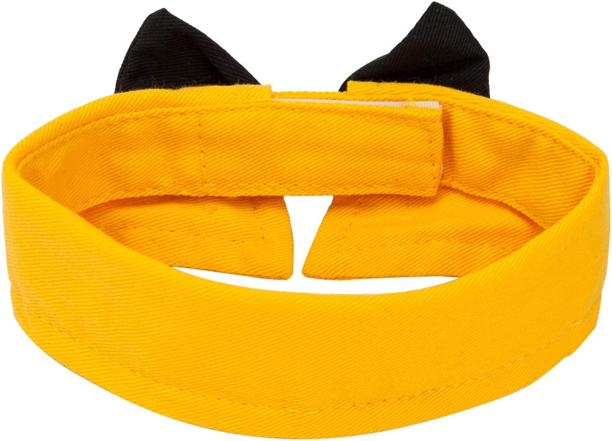 ZTON Handcrafted Adjustable Formal Pet Bowtie Collar Neck Tie for Dogs & Cats (S, Black 1) image number 5